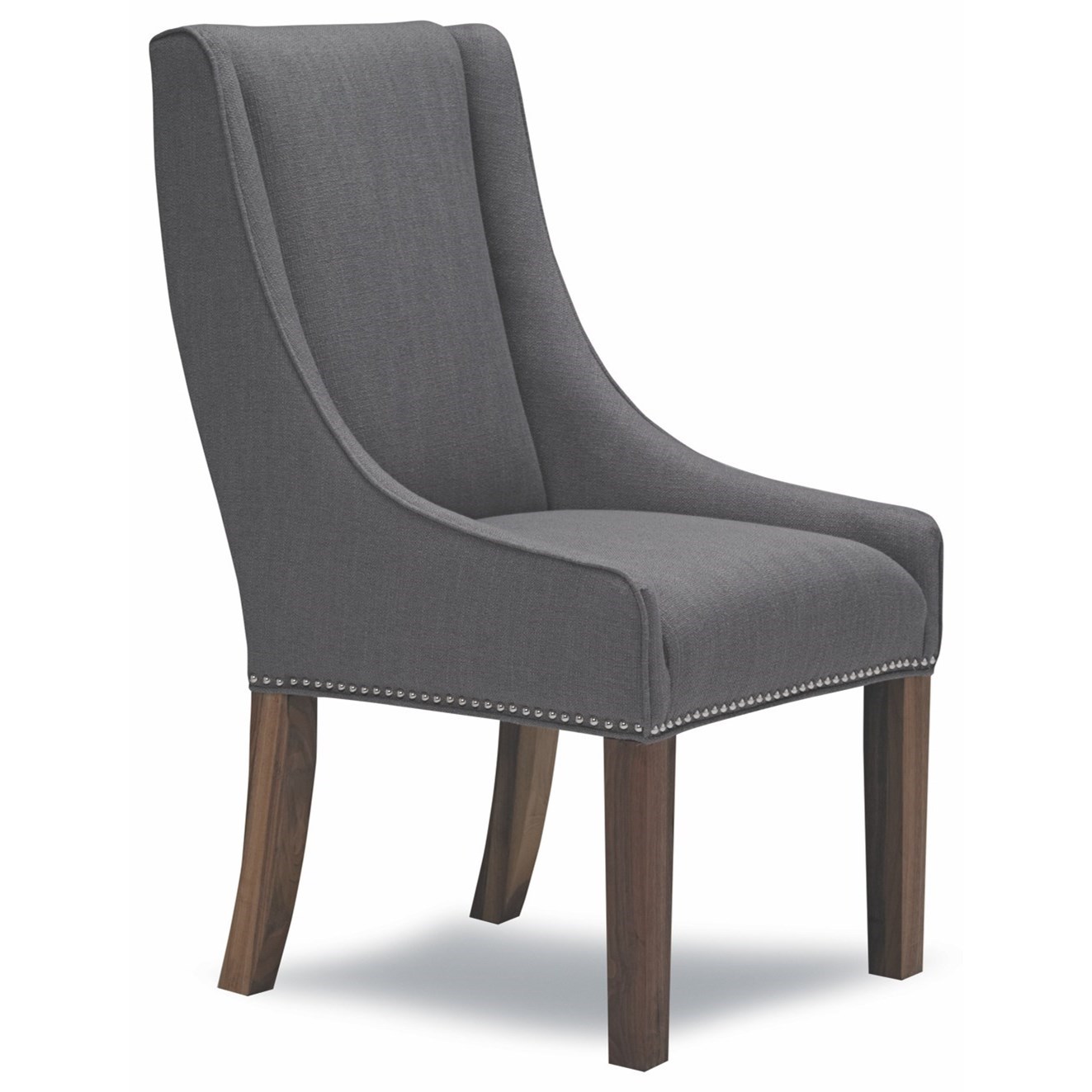 Lewis Home 7373 7373 Upholstered Dining Host Chair with Nailhead Trim Stoney Creek Furniture